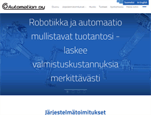 Tablet Screenshot of co-automation.fi